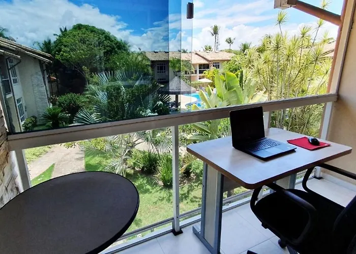 Seu Refugio A 2 Minutos Do Mar Em Taperapuan Apartamento Porto Seguro
